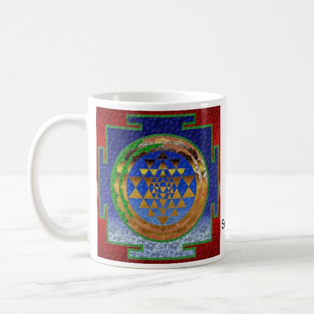 Taza De Café Sri Yantra (Izquierda)