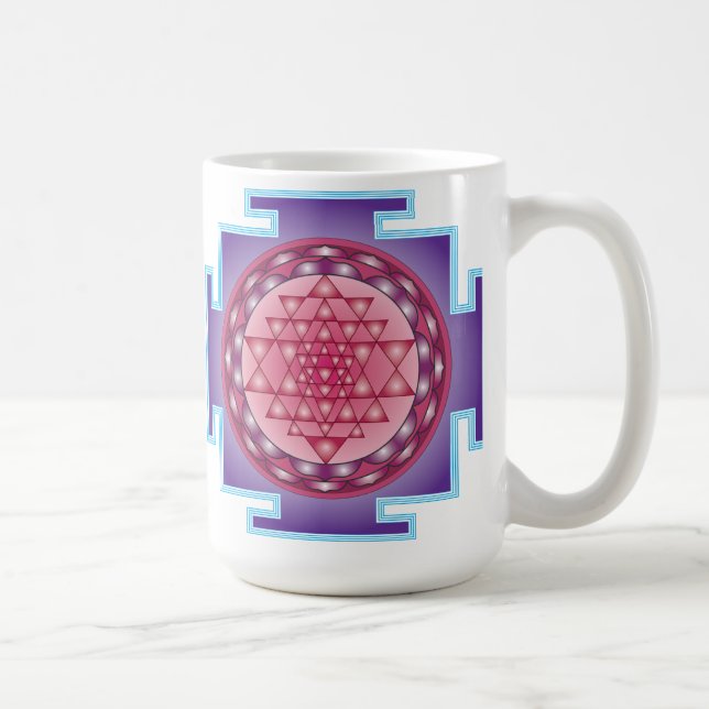 TAZA DE CAFÉ SRI YANTRA - SANTUARIO (Derecha)