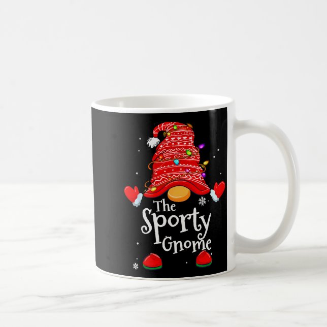 Taza De Café Srty Gnome - Xmas Family Matching Funny Christmas  (Derecha)