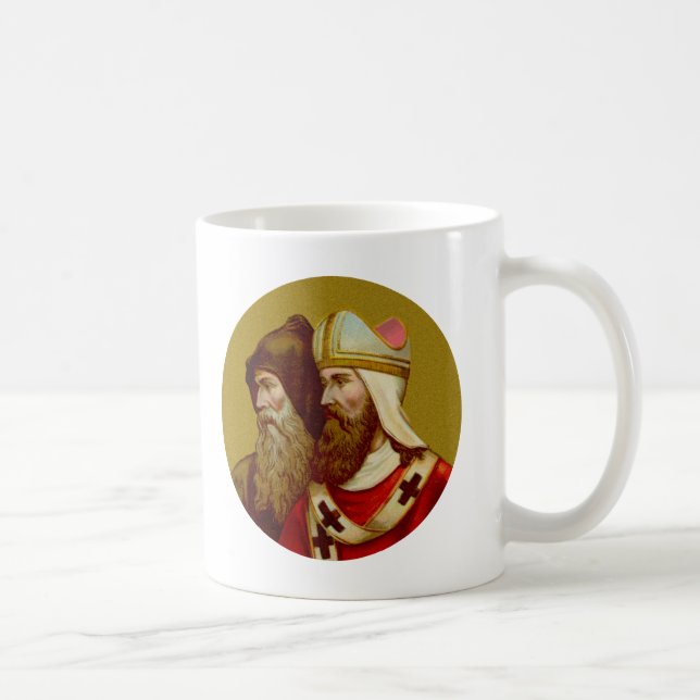 Taza De Café SS. Cyril & Methodius (M 001) Café Mug #2 (Derecha)
