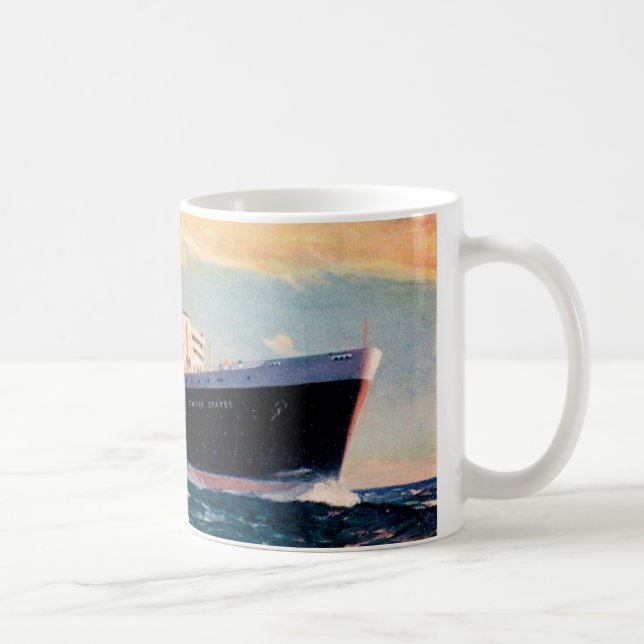 Taza De Café ss Estados Unidos en el mar (Derecha)