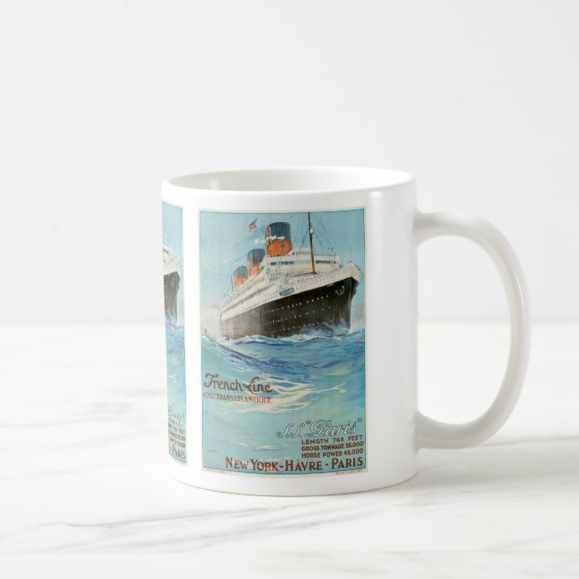 Taza De Café ss París - la línea francesa (Derecha)
