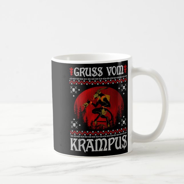 Taza De Café Ss Vom Krampus Christmas Evil Xmas Horror Ugly Swe (Derecha)