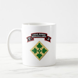 Taza De Café SSI - E Co 58th Infantry (Ranger) Scroll