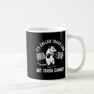 Taza De Café Ssum Ossum Cubo de Basura Basura No Puede Chiste D