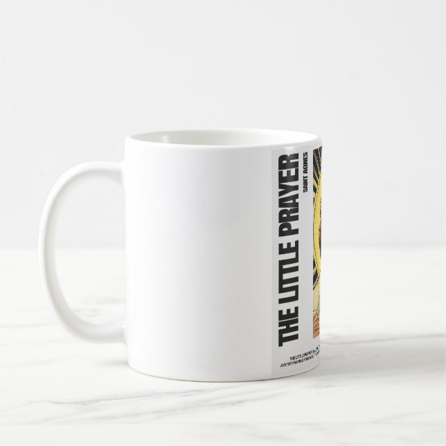 Taza De Café St Agnes Little Prayer Coffee Mug, edición limitad (Izquierda)