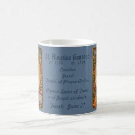 Taza De Café St. Aloysius Gonzaga (PM 01) Café Mug 2a
