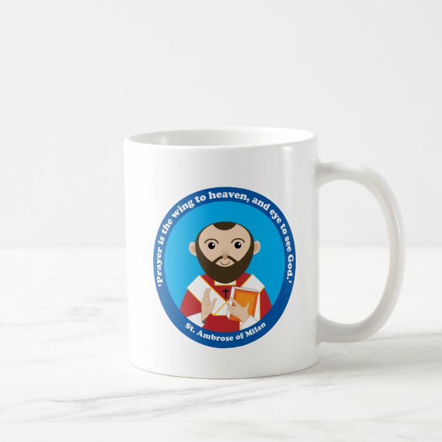 Taza De Café St Ambrose de Milano (Derecha)