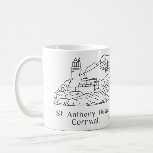 Taza De Café St Anthony Lighthouse Mug (Izquierda)