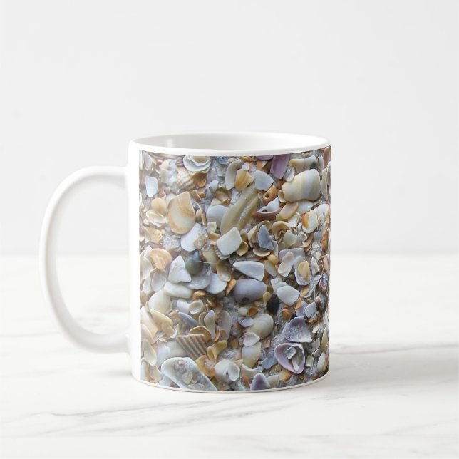Taza De Café St. Augustine Beach Sand Mug (Izquierda)