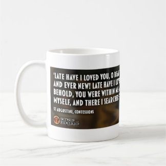 Taza De Café St Augustine Coffee Mug - Tarde Te He Querido
