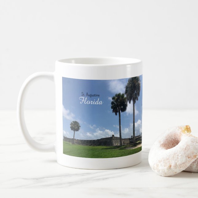 Taza De Café St Augustine Florida (Con donut)