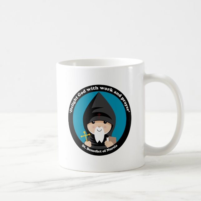 Taza De Café St Benedicto de Nursia (Derecha)