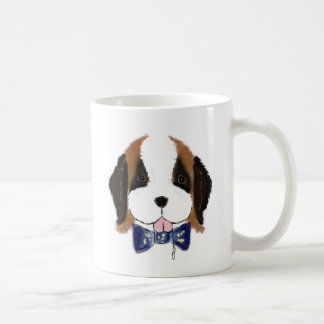 Taza De Café St. Bernard Puppy Mug - Slobbers Puppy Love Series