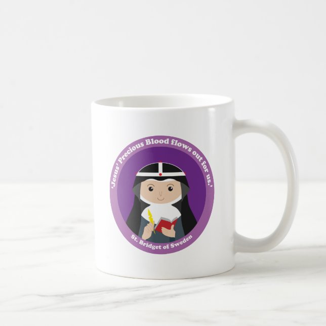 Taza De Café St. Bridget de Suecia (Derecha)