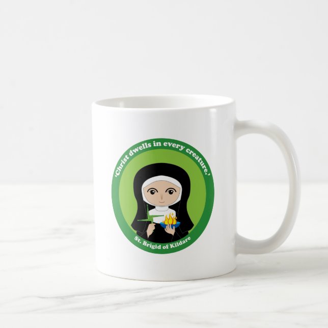 Taza De Café St. Brigid de Kildare (Derecha)