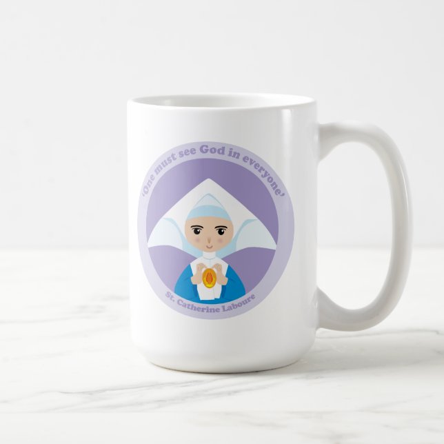 Taza De Café St. Catherine Laboure (Derecha)