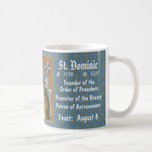 Taza de café St. Dominic de Guzman (BK 011) 1a