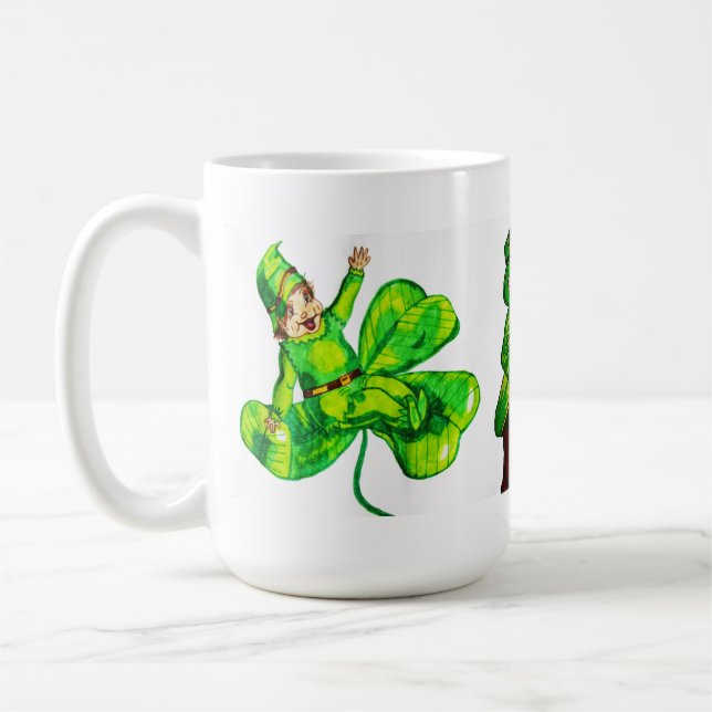 TAZA DE CAFÉ ST. EL DÍA DE PATRICK BABY LEPRECHAUN (Izquierda)