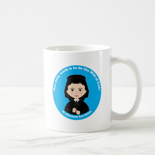 Taza De Café St. Elizabeth Ana Seton (Derecha)