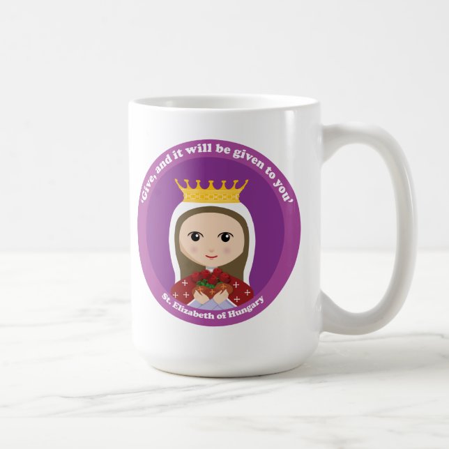 Taza De Café St. Elizabeth de Hungría (Derecha)