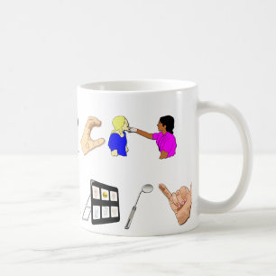 Taza De Café ST en el trabajo