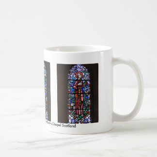 Taza De Café St Francis del vitral de Assisi