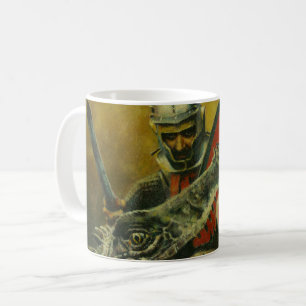 Taza De Café St Georg Y El Dragon Mug
