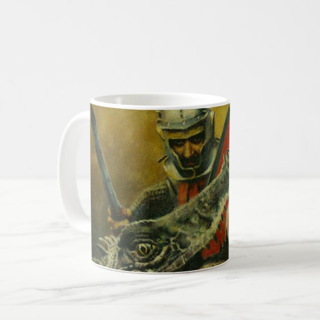 Taza De Café St Georg Y El Dragon Mug (Anverso izquierdo)