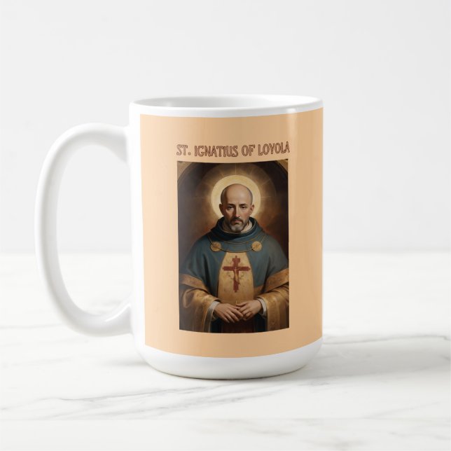 Taza De Café St. Ignatius Católico  (Izquierda)