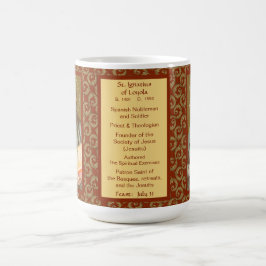 Taza De Café St. Ignatius Loyola (JM 27; Bio) Café Mug
