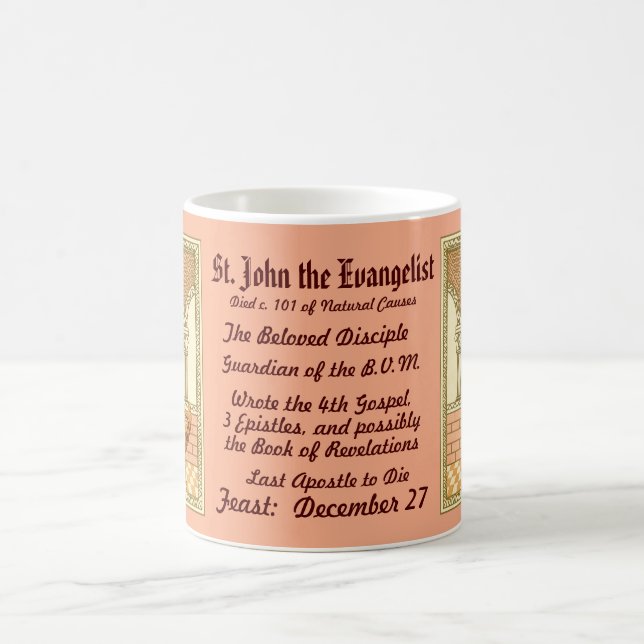 Taza De Café St. John the Evangelist (RLS 07) Café Mug 2a (Centro)