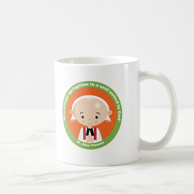 Taza De Café St. John Vianney (Derecha)
