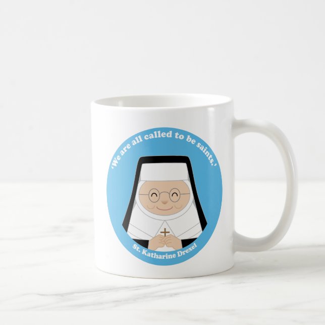 Taza De Café St. Katharine Drexel (Derecha)