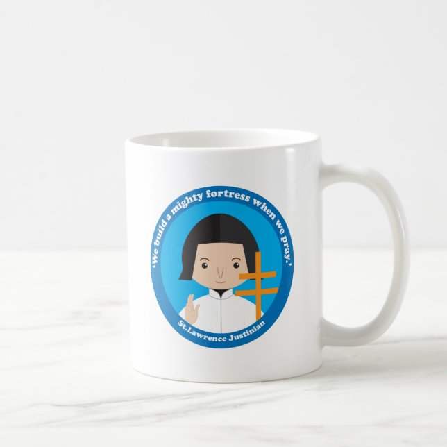 Taza De Café St. Lawrence Justinian (Derecha)