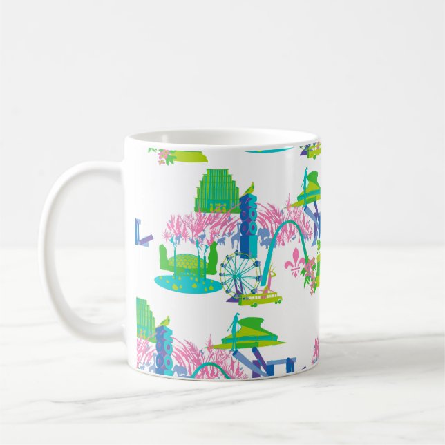 Taza De Café St. Louis Landmark Mug (Izquierda)