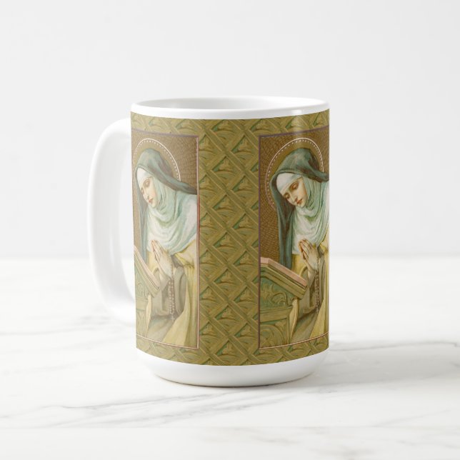 Taza De Café St. Mary Magdalene de Pazzi (JM 45) (Anverso izquierdo)
