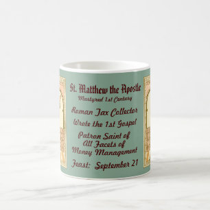 Taza de café St. Matthew el Apóstol (RLS 10) 2a