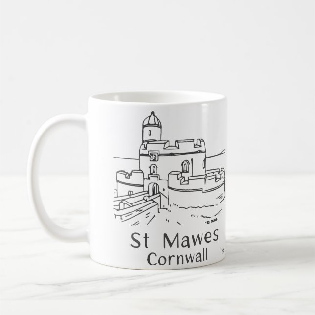 Taza De Café St Mawes Castle Mug (Izquierda)