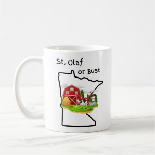 Taza De Café St. Olaf o Bust Mug