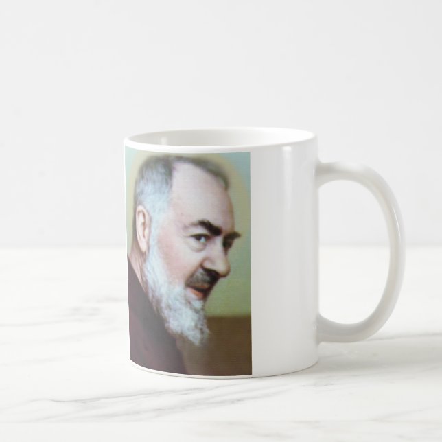 TAZA DE CAFÉ ST PADRE PIO (Derecha)