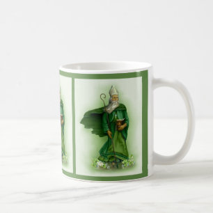 Taza De Café St. Patrick Obispo Irlanda Shamrock