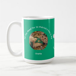 Taza De Café St Patrick's Day Cat Photo Specialty Mug