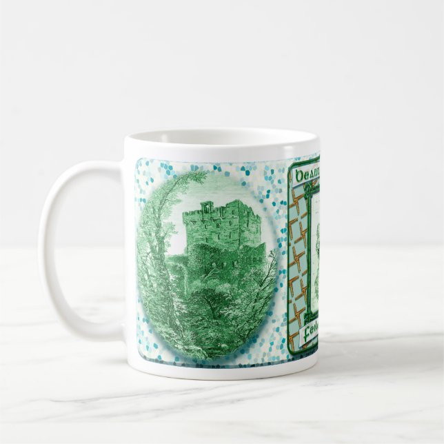 Taza De Café St. Patrick's Day Coffee Mug v. 3. (Izquierda)