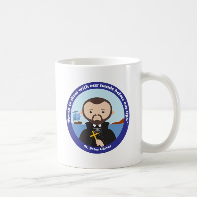 Taza De Café St. Peter Claver (Derecha)