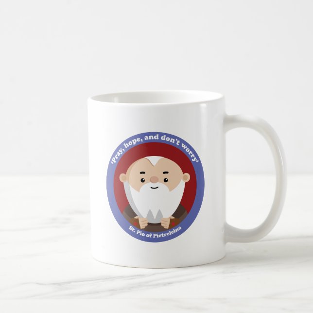 Taza De Café St Pio de Pietrelcina (Derecha)