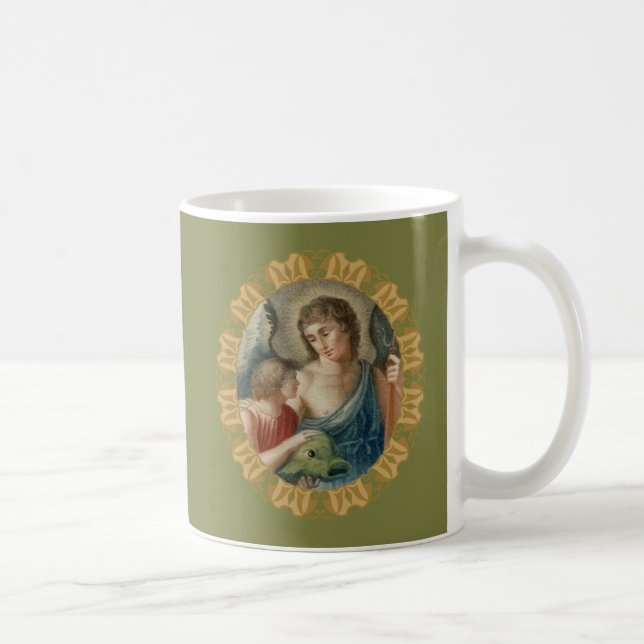 Taza De Café St. Raphael the Archangel (M 012) (Derecha)