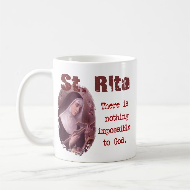 Taza De Café St. Rita (Izquierda)