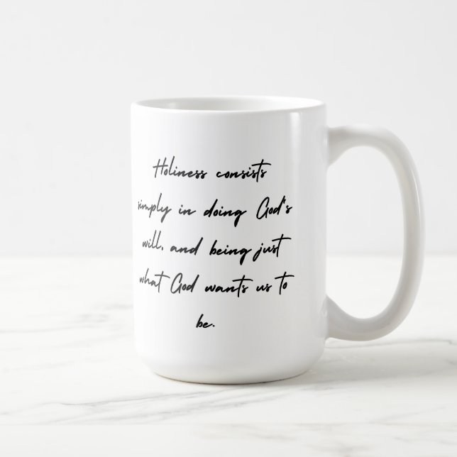 Taza De Café St. Thérèse Holiness - Mug (Derecha)