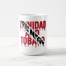 Taza De Café St. Vincent  Goteo | Diseño de bandera caribeña | 